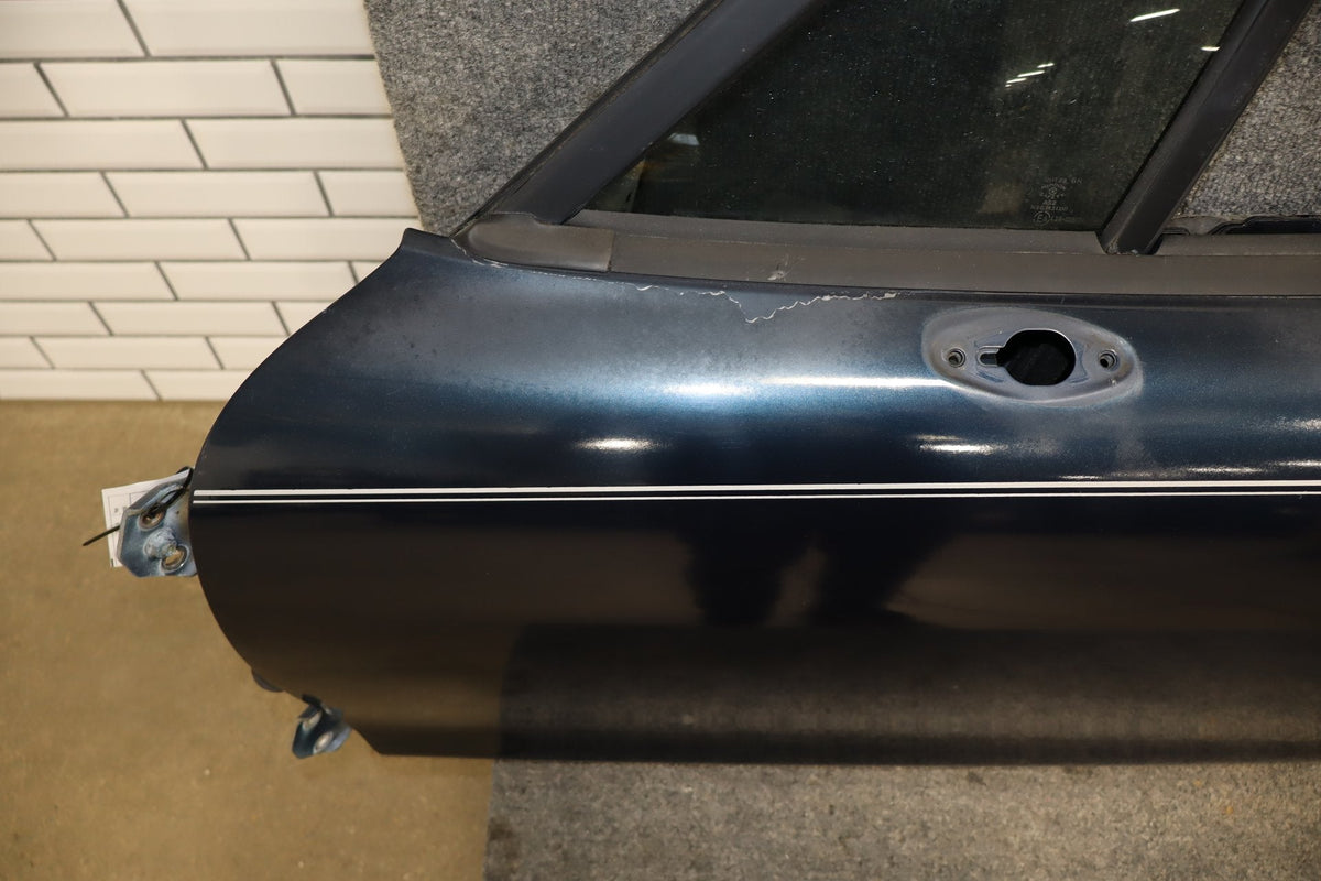 1999-2000 Mazda MX-5 Miata Left Front Door Twilight Blue MIca 12K