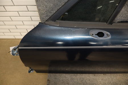 1999-2000 Mazda MX-5 Miata Left Front Door Twilight Blue MIca 12K