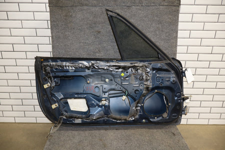 1999-2000 Mazda MX-5 Miata Left Front Door Twilight Blue MIca 12K
