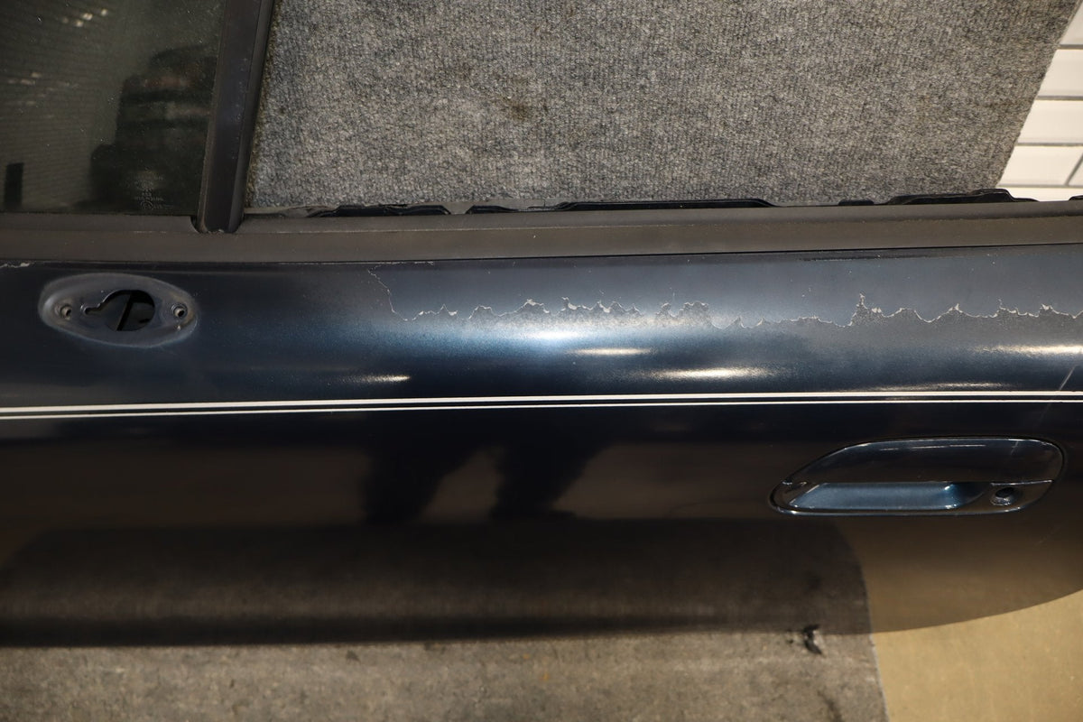 1999-2000 Mazda MX-5 Miata Left Front Door Twilight Blue MIca 12K