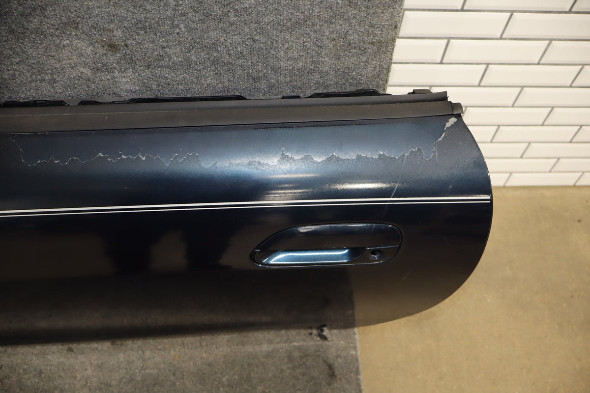 1999-2000 Mazda MX-5 Miata Left Front Door Twilight Blue MIca 12K