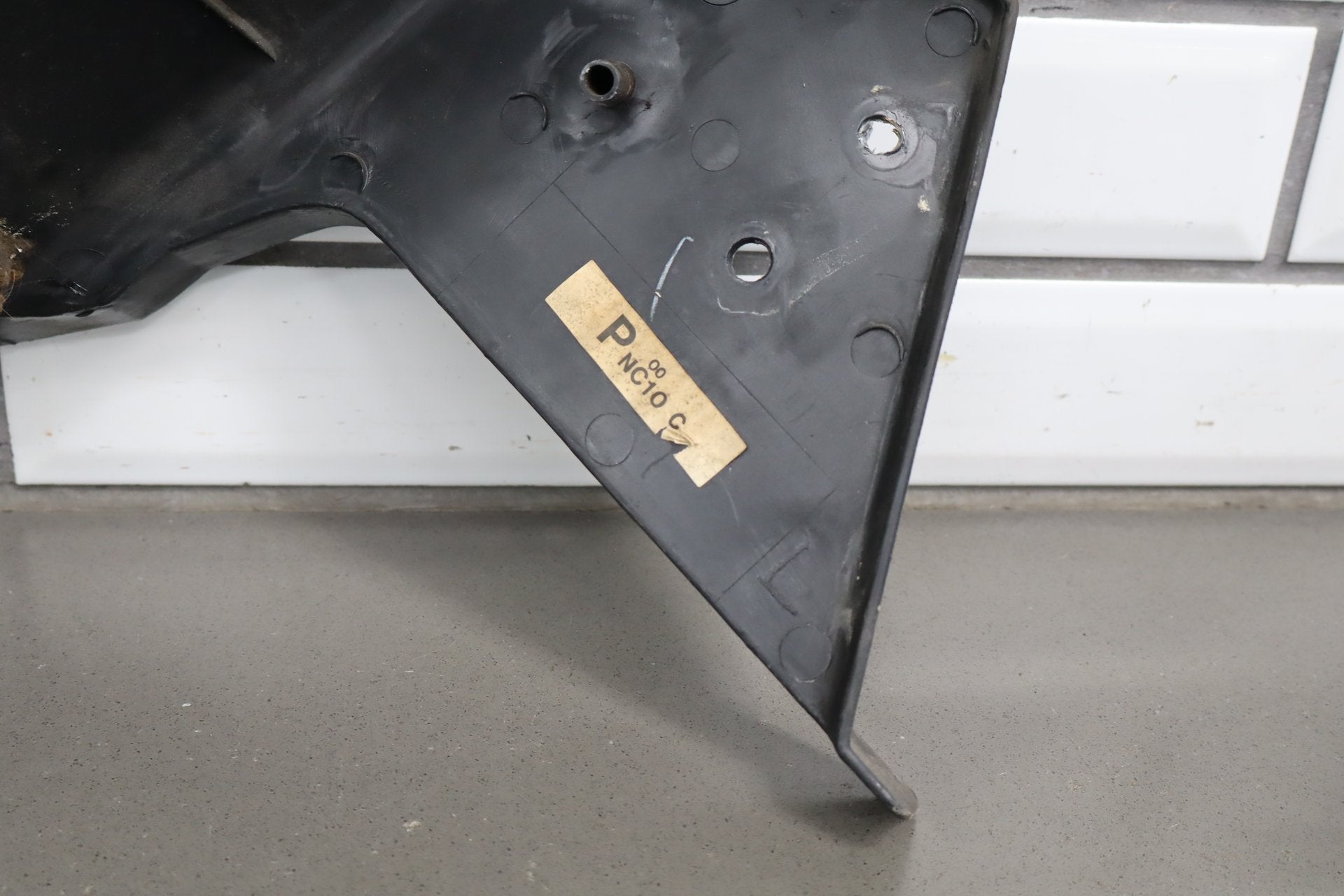 1999-2000 Mazda MX-5 Miata NB1- Pair- Interior B Pillar Trim Black