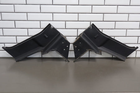 1999-2000 Mazda MX-5 Miata NB1- Pair- Interior B Pillar Trim Black