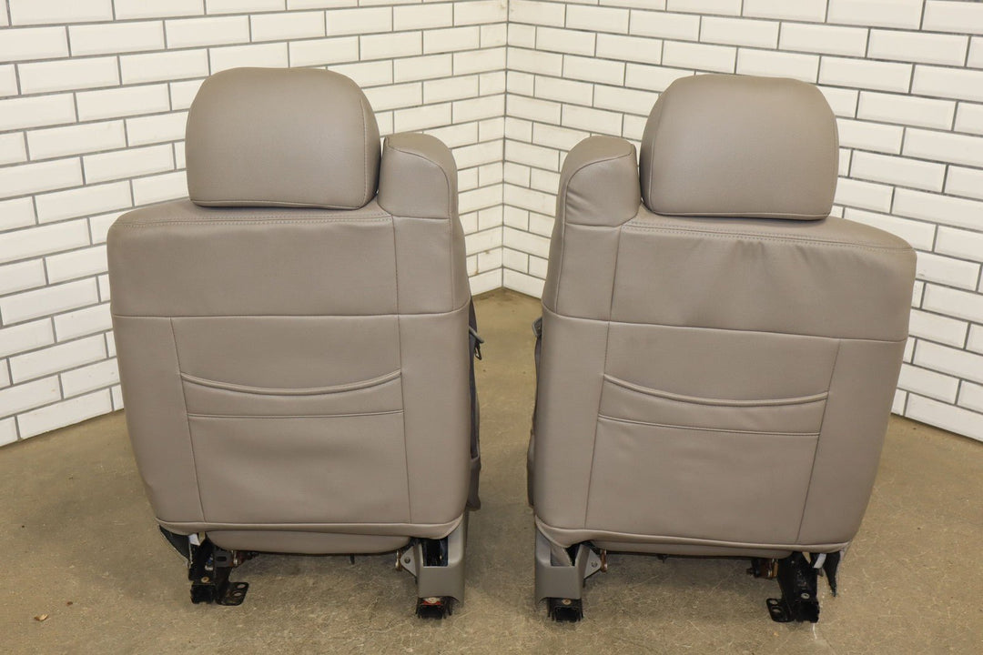 1999 - 2002 Chevy GMC Silverado Sierra Crew Cab Leather Seat Set Front/Rear