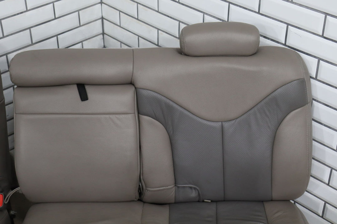 1999 - 2002 Chevy GMC Silverado Sierra Crew Cab Leather Seat Set Front/Rear