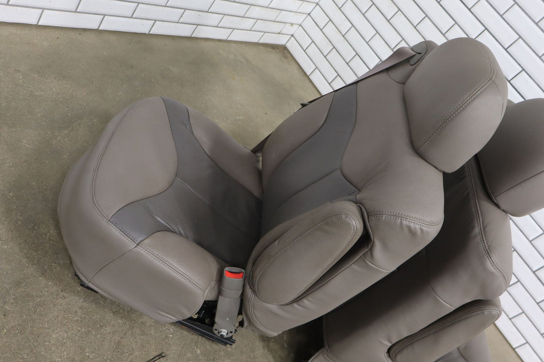 1999 - 2002 Chevy GMC Silverado Sierra Crew Cab Leather Seat Set Front/Rear