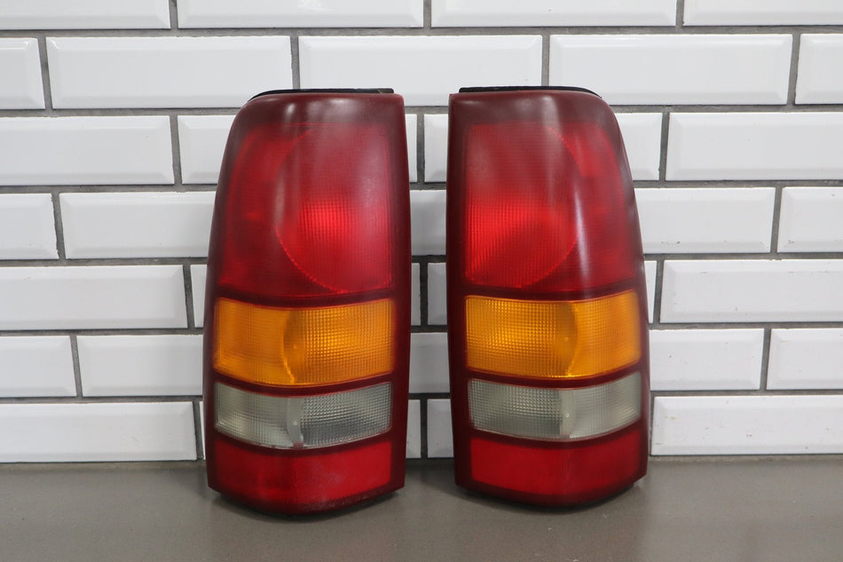 1999-2002 Chevy Silverado 99-06 GMC Sierra OE Tail Lights Lamps Set Left/Right