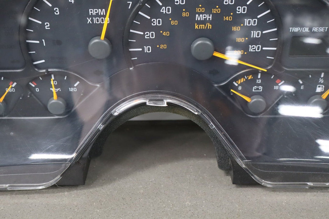 1999 - 2002 Pontiac Firebird - 120 MPH Instrument Cluster 09380652