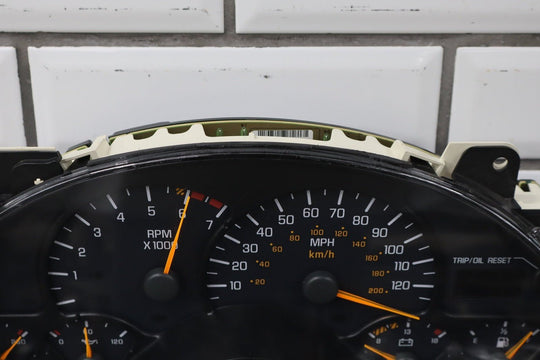 1999 - 2002 Pontiac Firebird - 120 MPH Instrument Cluster 09380652