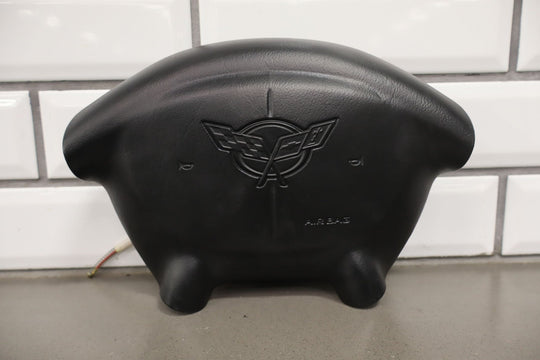 1999 - 2004 C5 Corvette Driver Steering Wheel Airbag W/Black Trim OEM