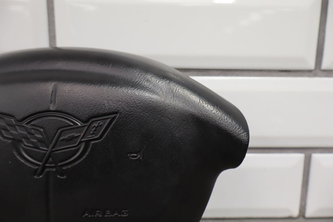 1999 - 2004 C5 Corvette Driver Steering Wheel Airbag W/Black Trim OEM