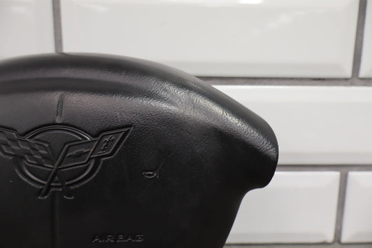 1999 - 2004 C5 Corvette Driver Steering Wheel Airbag W/Black Trim OEM