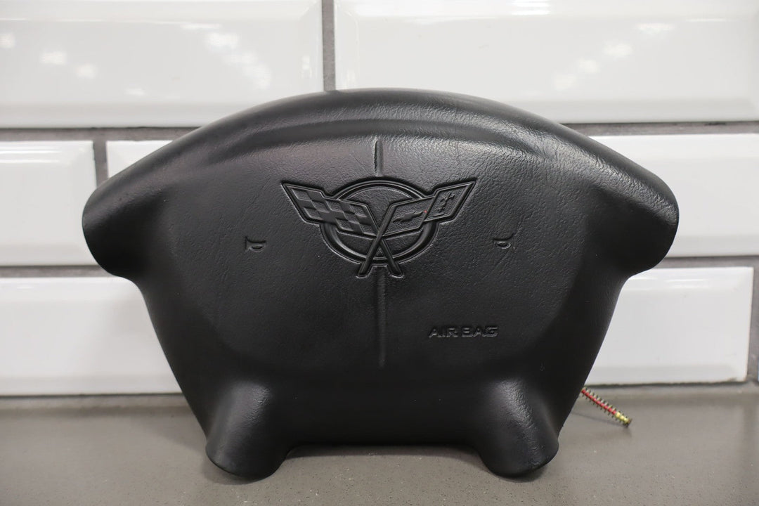1999 - 2004 C5 Corvette Driver Steering Wheel Airbag W/Black Trim OEM