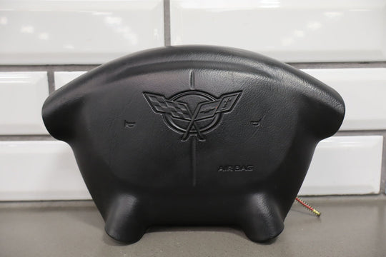 1999 - 2004 C5 Corvette Driver Steering Wheel Airbag W/Black Trim OEM