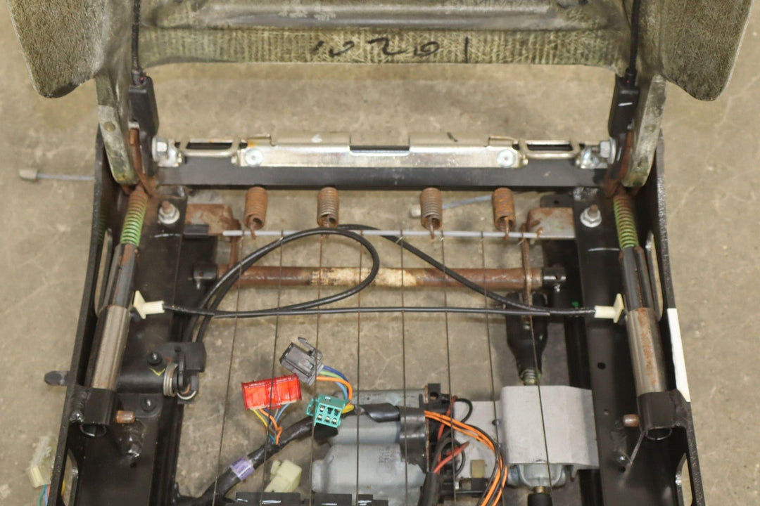 1999 - 2004 C5 Corvette Right Passenger Power Seat Track W/Back Frame & Motors