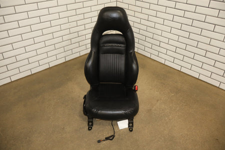1999-2004 Chevrolet Corvette Passenger Black Leather Sport Seat 88991515 OEM