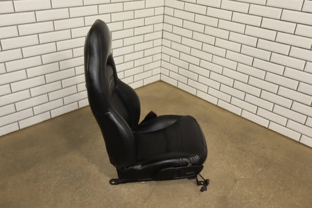 1999-2004 Chevrolet Corvette Passenger Black Leather Sport Seat 88991515 OEM