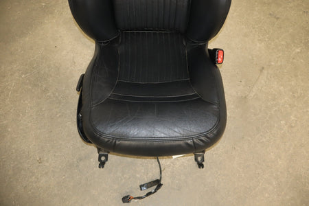 1999-2004 Chevrolet Corvette Passenger Black Leather Sport Seat 88991515 OEM