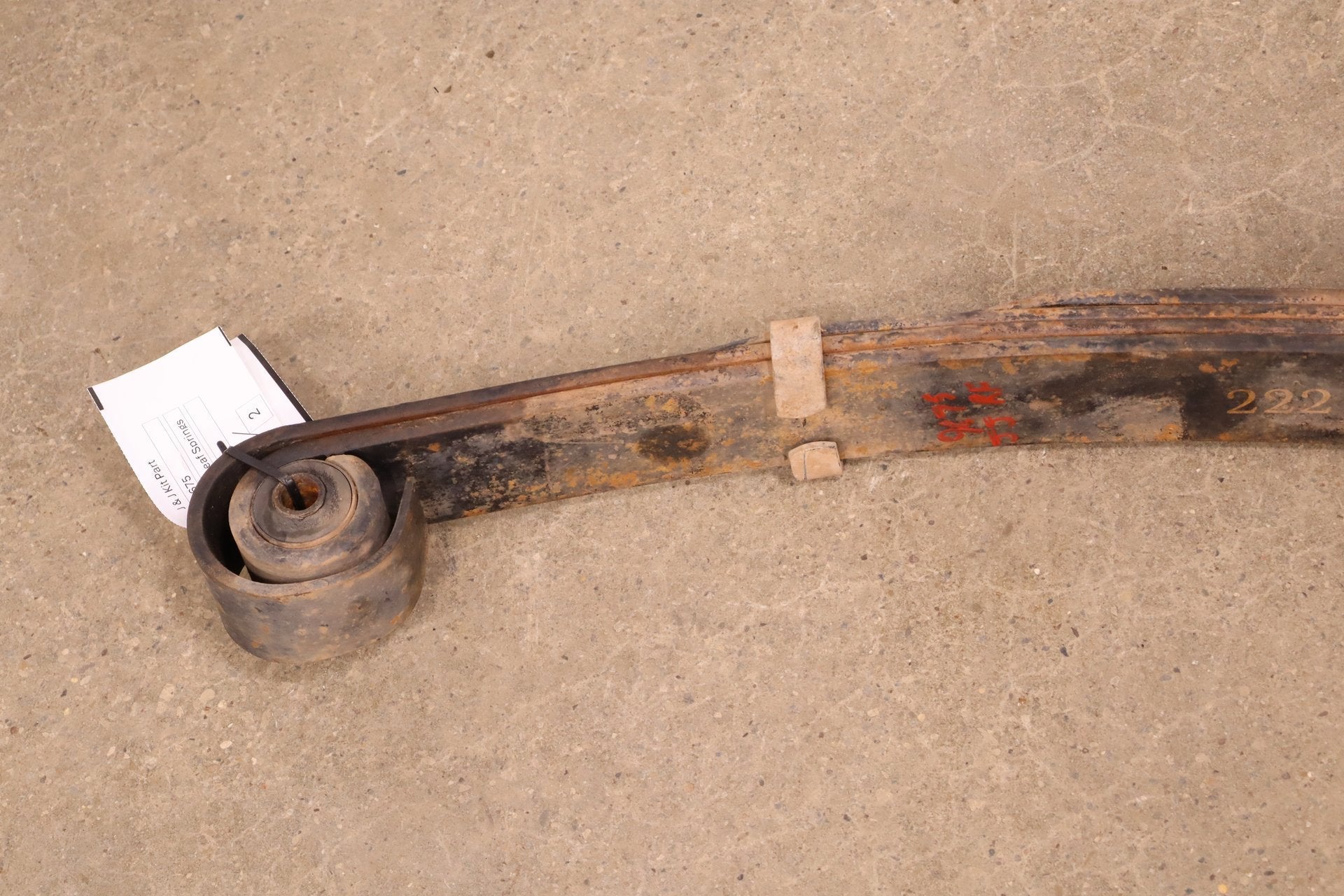 1999-2004 Ford F-350 Super Duty 4WD Front Leaf Spring Pair Southern OEM