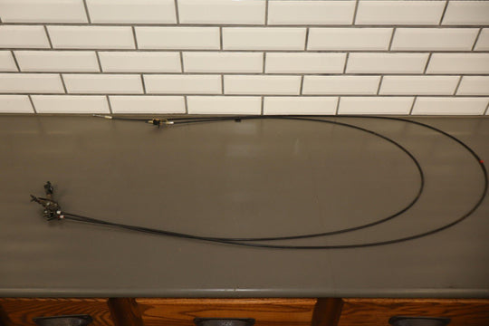 1999 - 2005 Mazda Miata NB Fuel Tank Door & Trunk Popper Buttons W/Cables