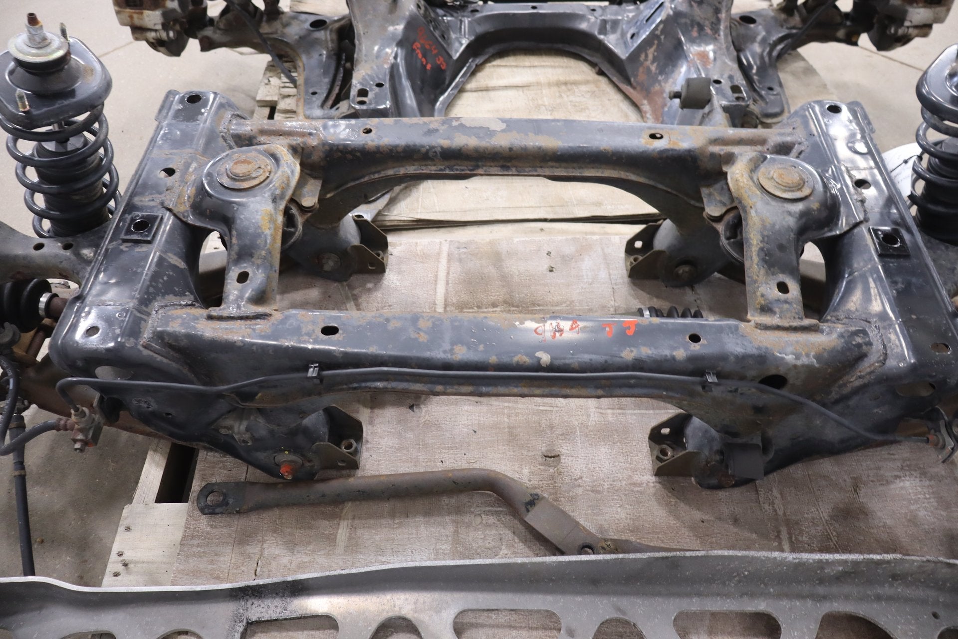 1999-2005 Mazda Miata NB OEM Front & Rear Suspension Undercarriage Crossmembers