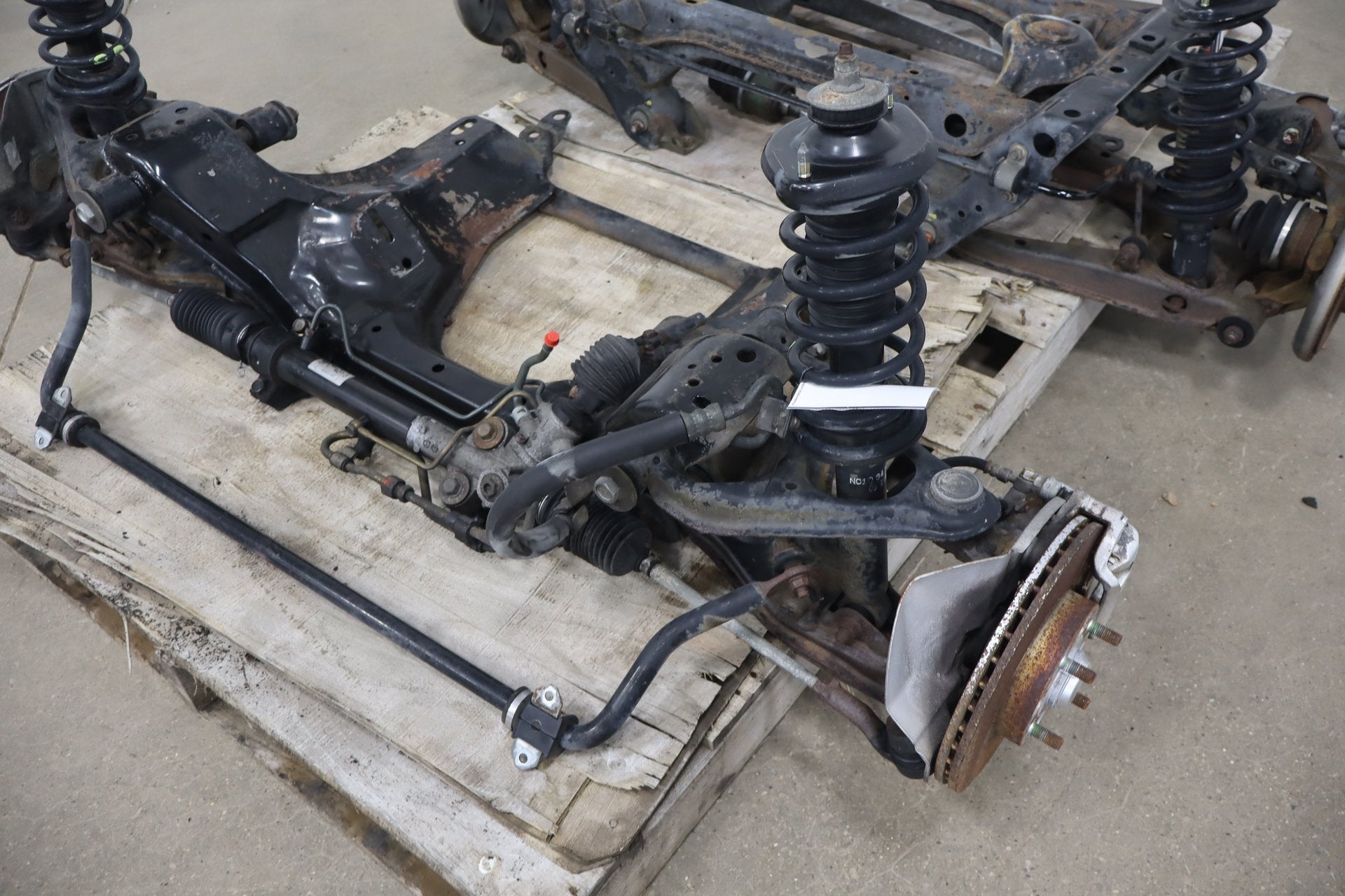 1999-2005 Mazda Miata NB OEM Front & Rear Suspension Undercarriage Crossmembers