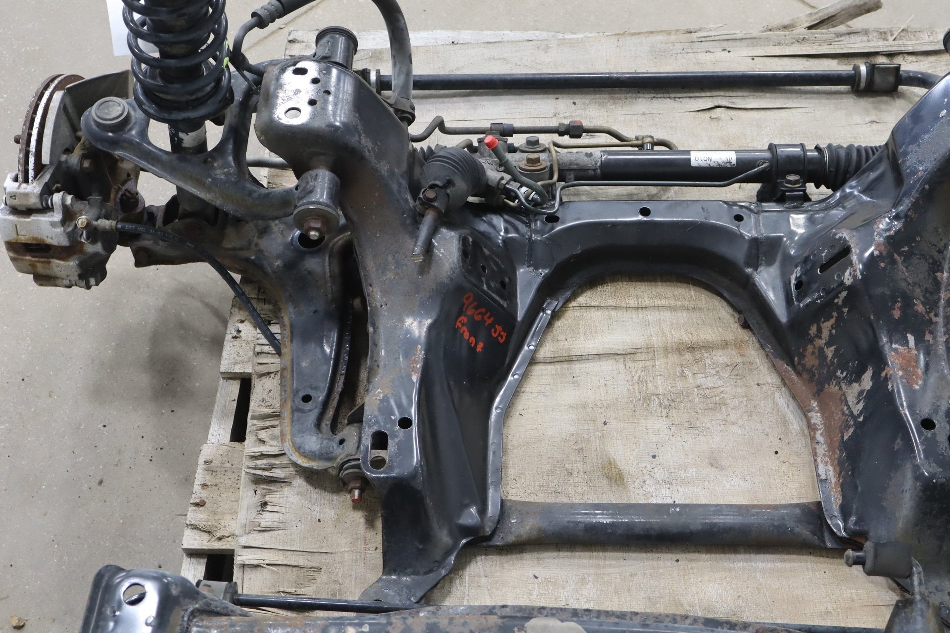 1999-2005 Mazda Miata NB OEM Front & Rear Suspension Undercarriage Crossmembers