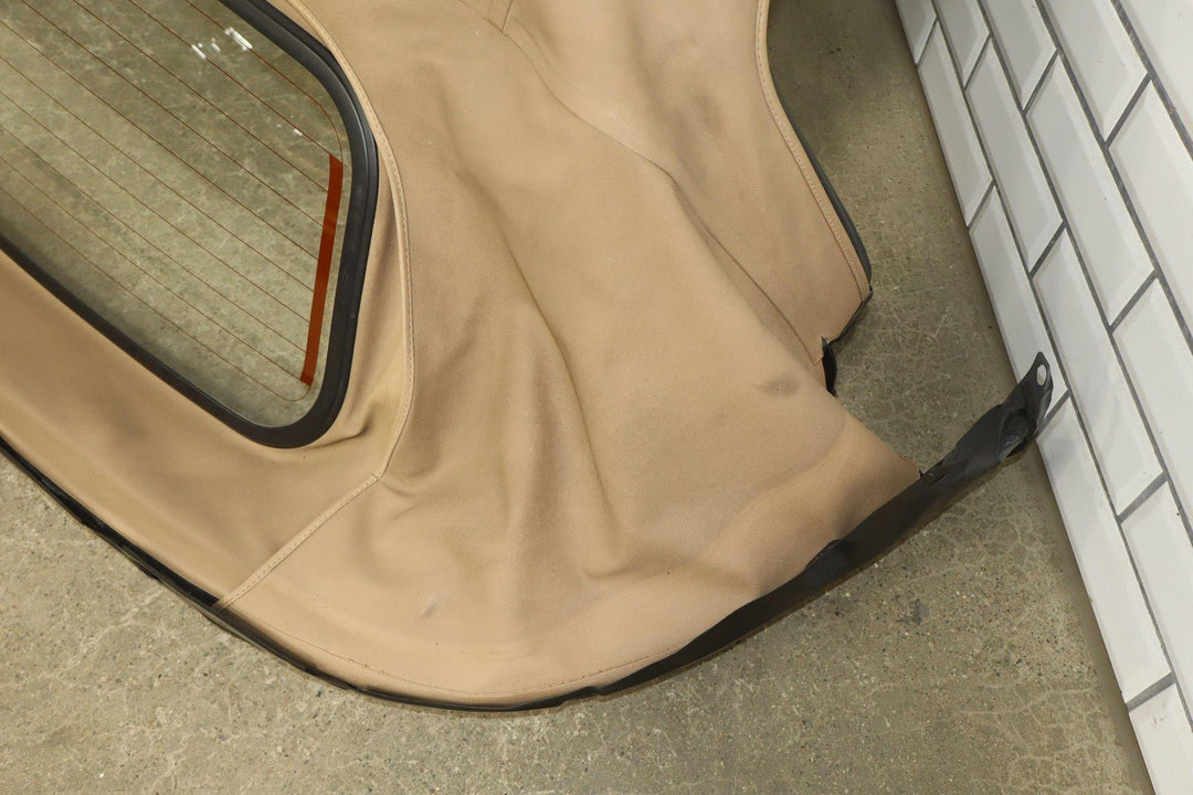 1999 - 2005 Mazda Miata NB Tan Soft Top Convertible Roof W/Heated Back Glass