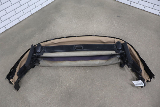 1999 - 2005 Mazda Miata NB Tan Soft Top Convertible Roof W/Heated Back Glass