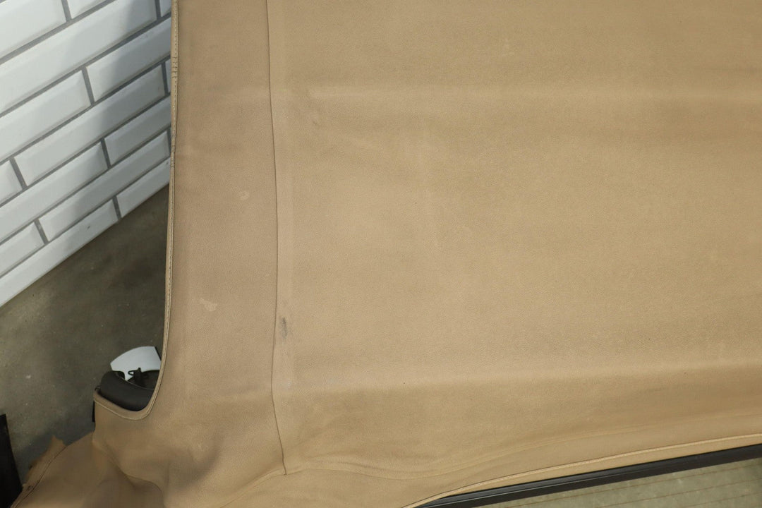 1999 - 2005 Mazda Miata NB Tan Soft Top Convertible Roof W/Heated Back Glass