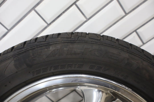 1999 - 2005 Mazda Miata Set of 4 15x6 Chrome Wheels & Tires