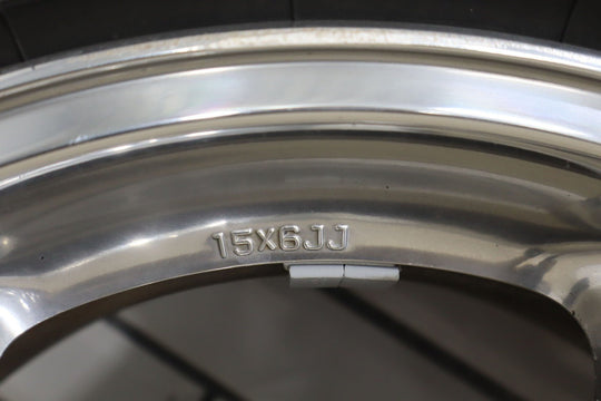 1999 - 2005 Mazda Miata Set of 4 15x6 Chrome Wheels & Tires