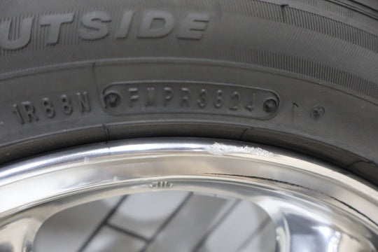 1999 - 2005 Mazda Miata Set of 4 15x6 Chrome Wheels & Tires