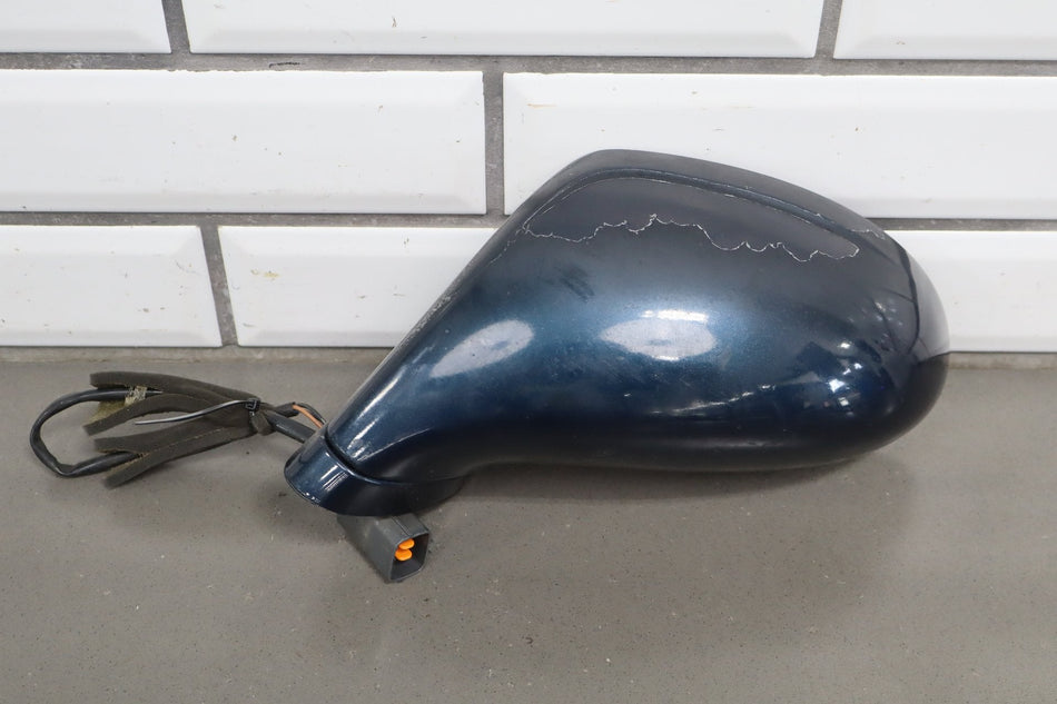 1999-2005 Mazda MX-5 Miata Left Door Mirror Twilight Blue MIca