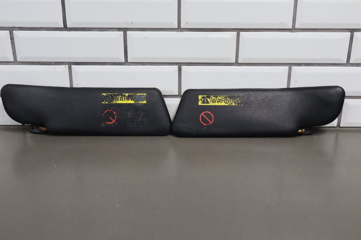 1999-2005 Mazda MX-5 Miata NB- Sun Visor Pair- Black