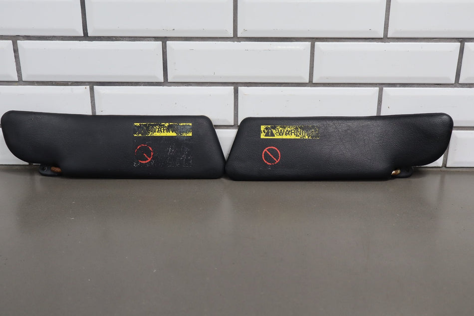 1999-2005 Mazda MX-5 Miata NB- Sun Visor Pair- Black
