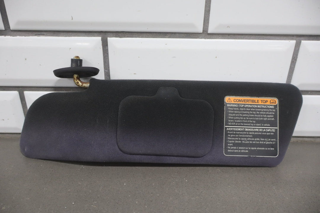 1999 - 2005 Mazda MX - 5 Miata NB - Sun Visor Pair - Black