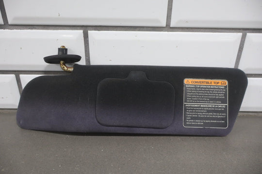 1999 - 2005 Mazda MX - 5 Miata NB - Sun Visor Pair - Black