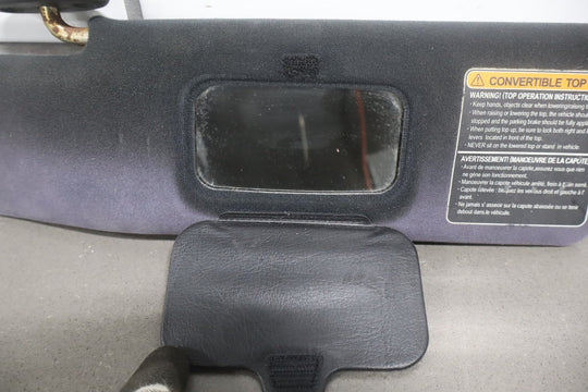 1999 - 2005 Mazda MX - 5 Miata NB - Sun Visor Pair - Black