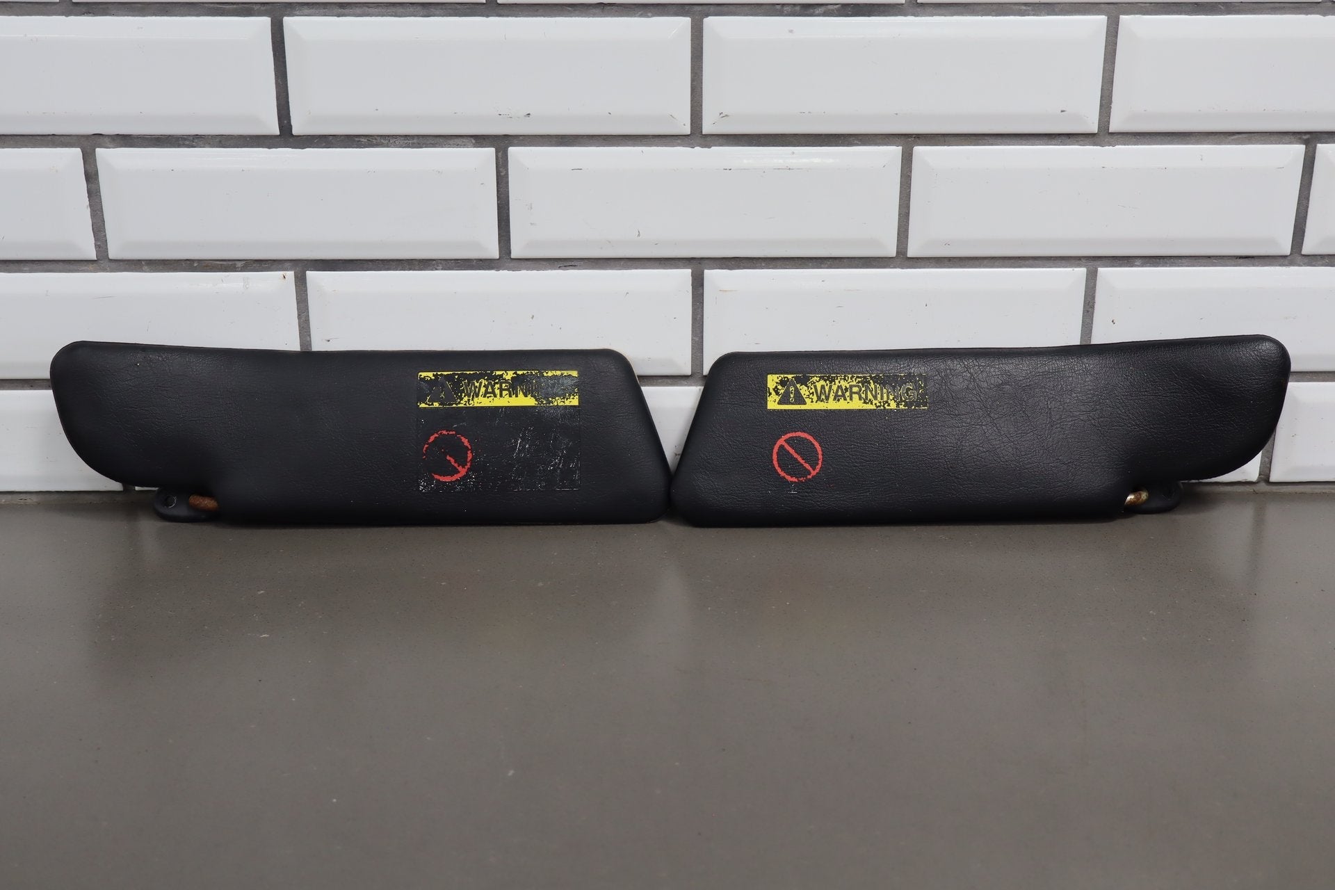 1999-2005 Mazda MX-5 Miata NB- Sun Visor Pair- Black
