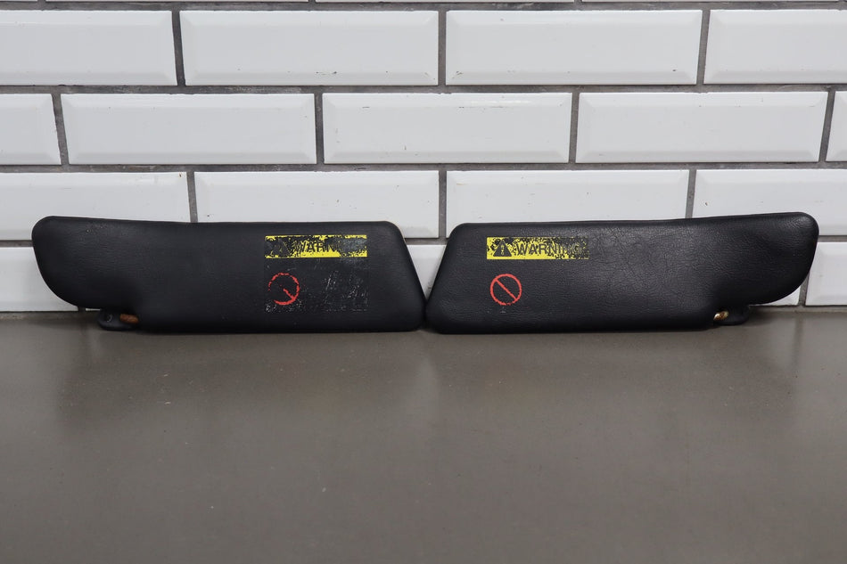 1999-2005 Mazda MX-5 Miata NB- Sun Visor Pair- Black