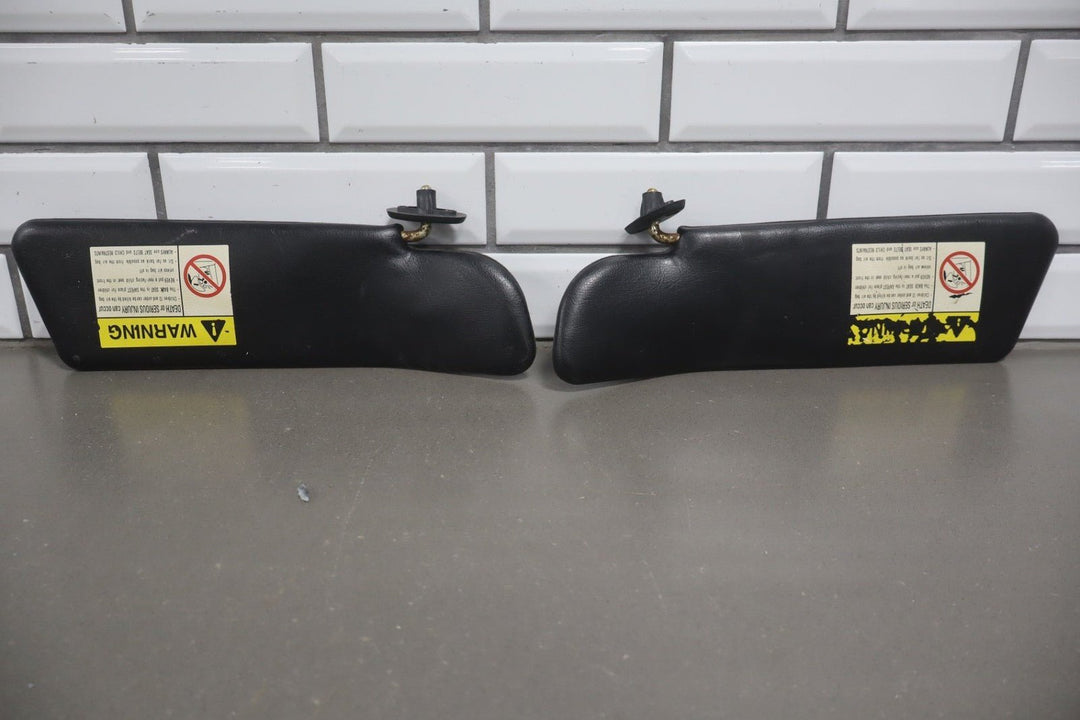 1999 - 2005 Mazda MX - 5 Miata NB - Sun Visor Pair - Black