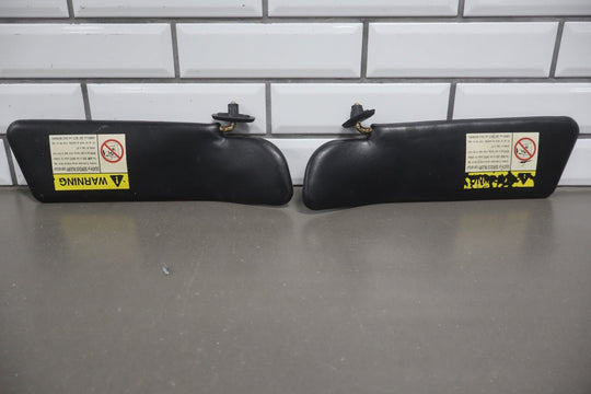 1999 - 2005 Mazda MX - 5 Miata NB - Sun Visor Pair - Black