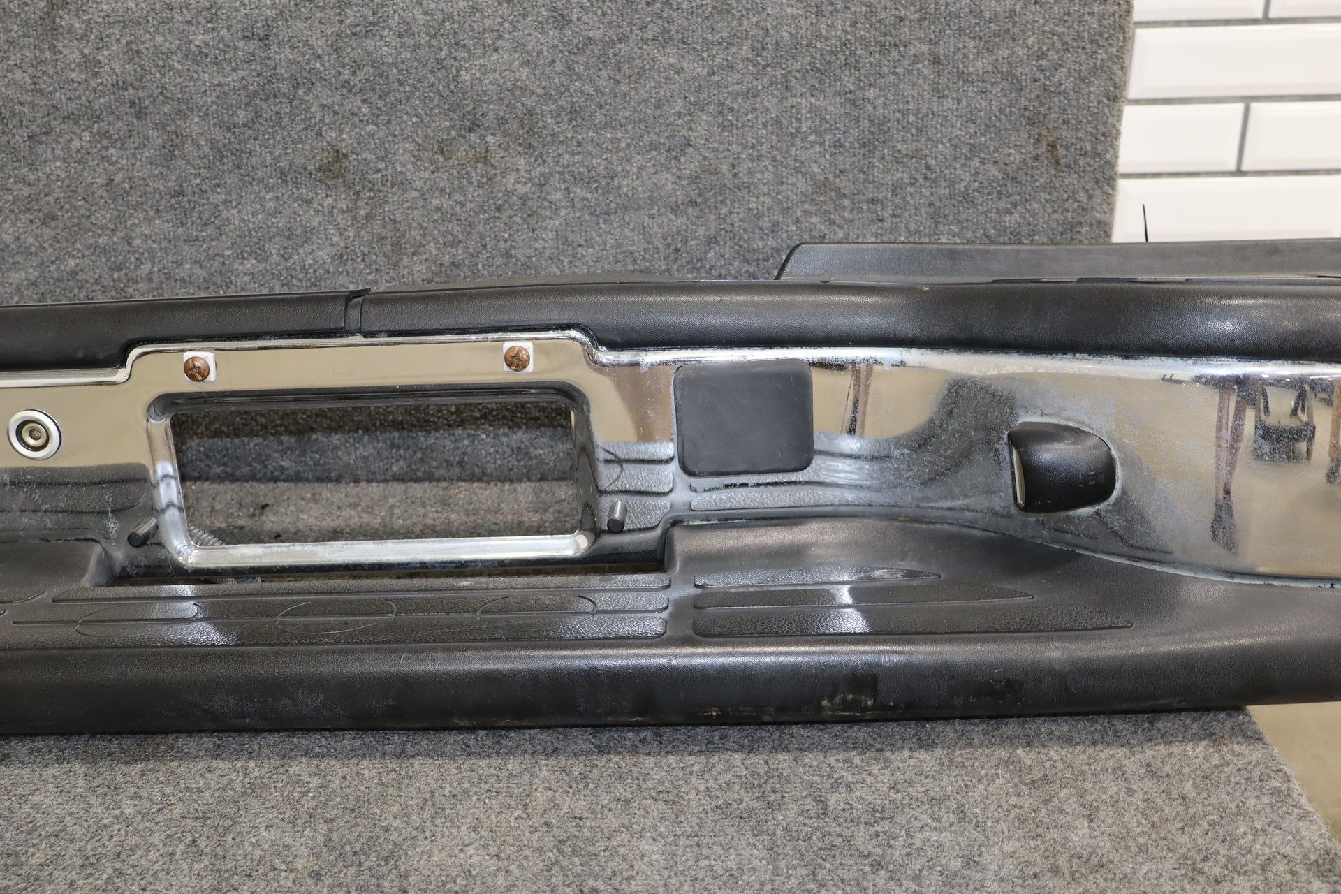 1999-2007 Chevrolet Silverado 2500 Rear Bumper Assembly Chrome GMT800