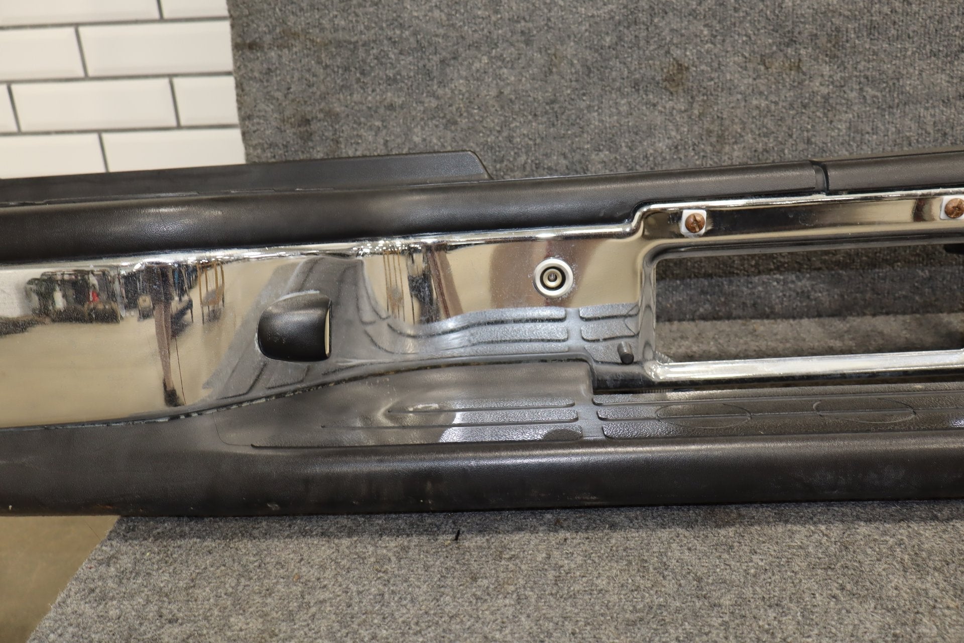 1999-2007 Chevrolet Silverado 2500 Rear Bumper Assembly Chrome GMT800