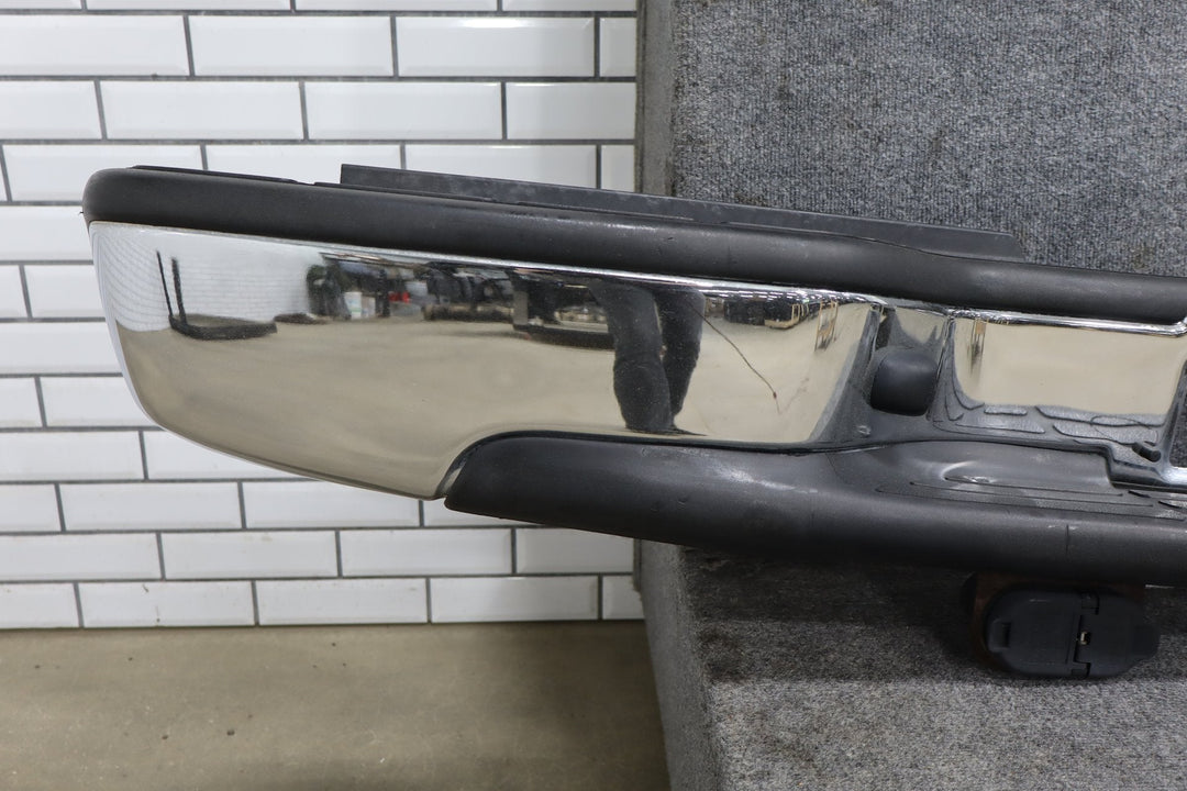 1999 - 2007 Chevy Silverado 2500 OEM Chrome Rear Bumper Assembly