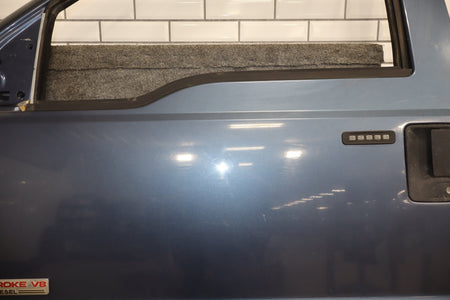 1999-2007 Ford F-250 Super Duty Crew Cab Left Front Door Wedgewood Blue Rust Free