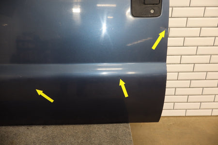 1999-2007 Ford F-250 Super Duty Crew Cab Left Front Door Wedgewood Blue Rust Free