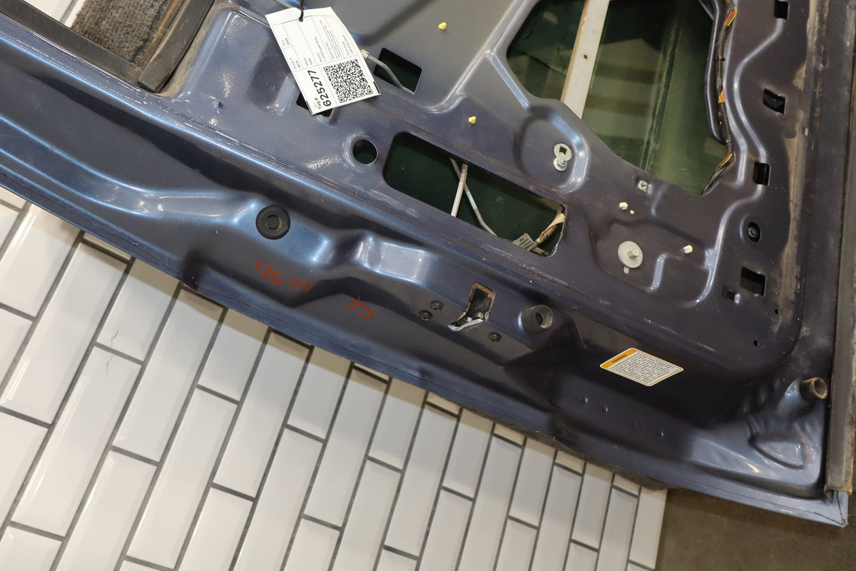 1999-2007 Ford F-250 Super Duty Crew Cab Left Front Door Wedgewood Blue Rust Free