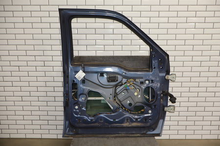 1999-2007 Ford F-250 Super Duty Crew Cab Left Front Door Wedgewood Blue Rust Free